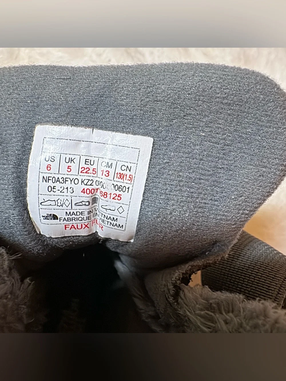 The North Face Toddler Alpenglow II Winter Boot - Like New! Toddler 6